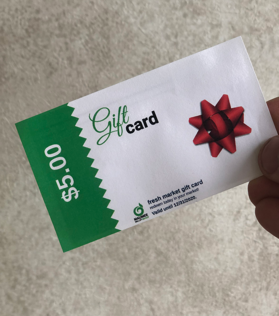 Thank you for working safe today Theme Fresh Market Coupon Maumee Space