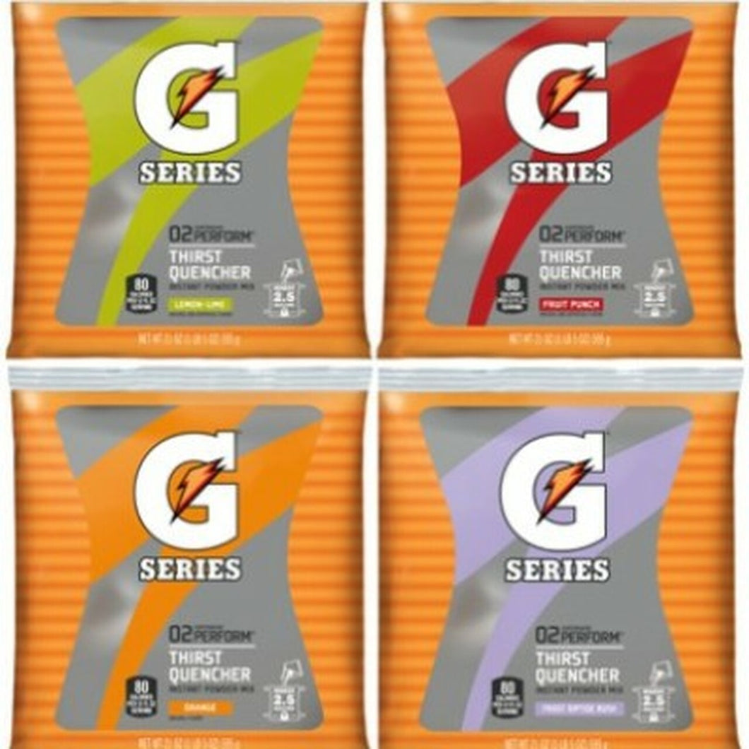 Gatorade Assorted Powder  - 32 count - 21 ounce pouches