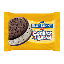 Load image into Gallery viewer, Ice Cream Cookie Sandwich - Cookies n&#39; Cream - 24 count box
