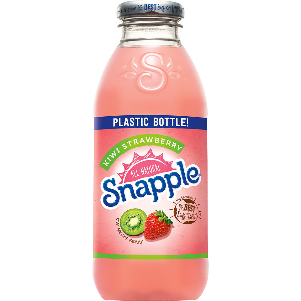 Snapple Kiwi Strawberry 16 oz - 12 count