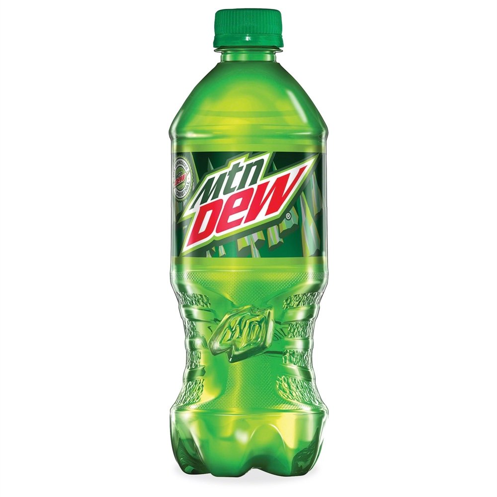 Mountain Dew 20 oz - 24 count