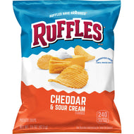 Ruffles Cheddar Sour Cream 1.5 oz Bag - 64 count