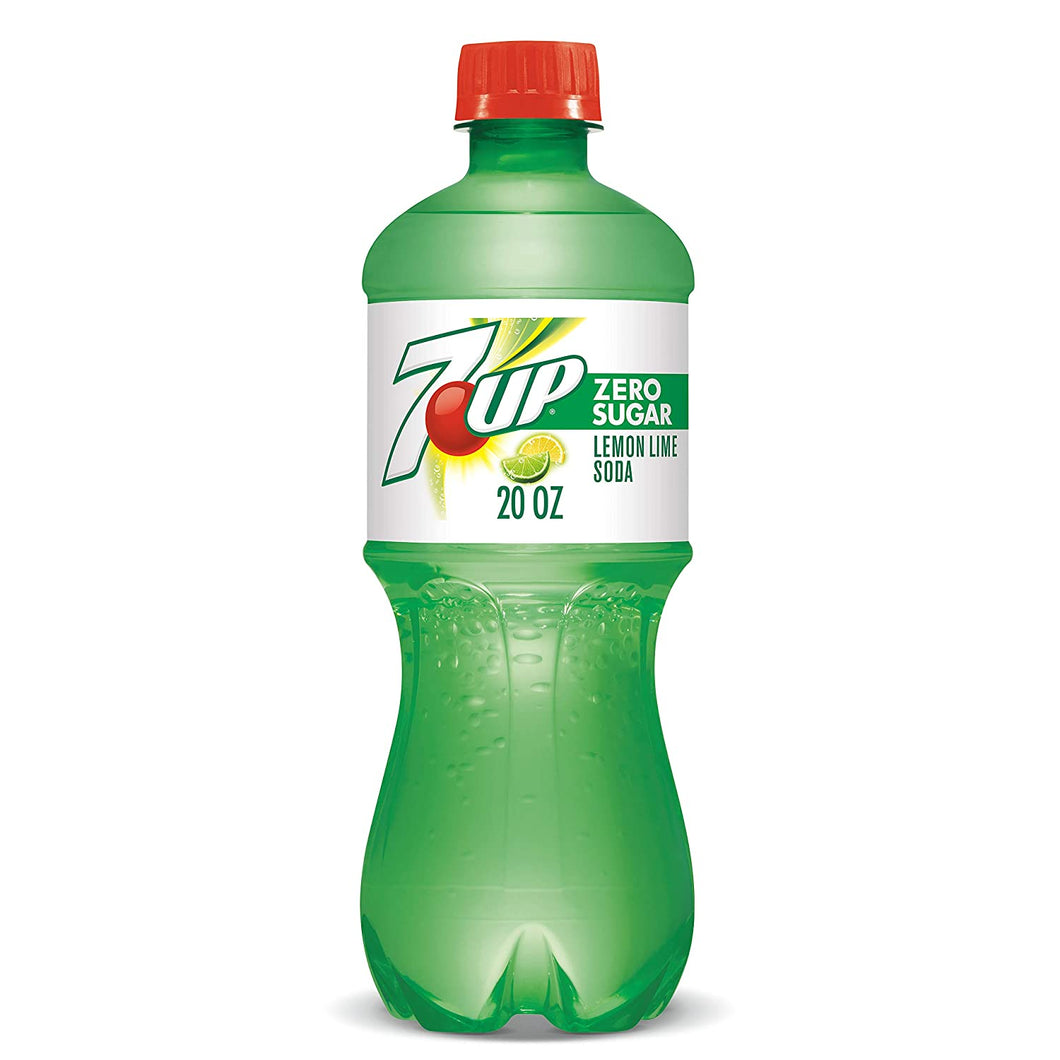 Diet 7-Up 20 oz - 24 count