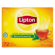 Lipton Decaf Tea - 72 count