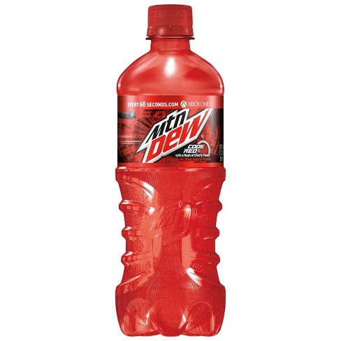 Mountain Dew Code Red 20 oz - 24 count