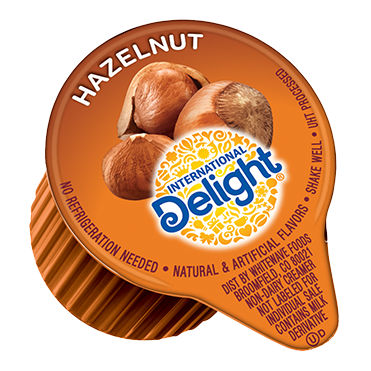 International Delight Hazelnut Liquid Cream Cups - 48 count