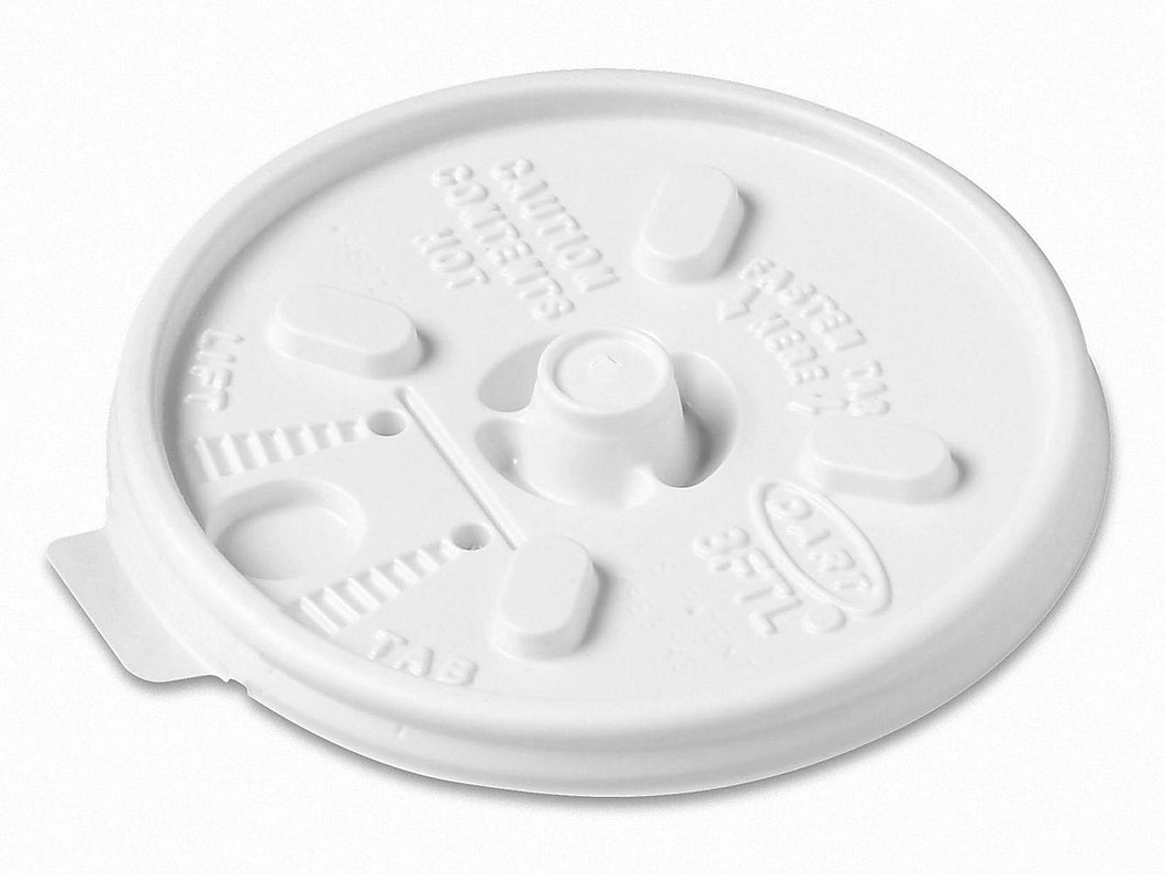 12 oz Hot Cup Lids - 1,000 count