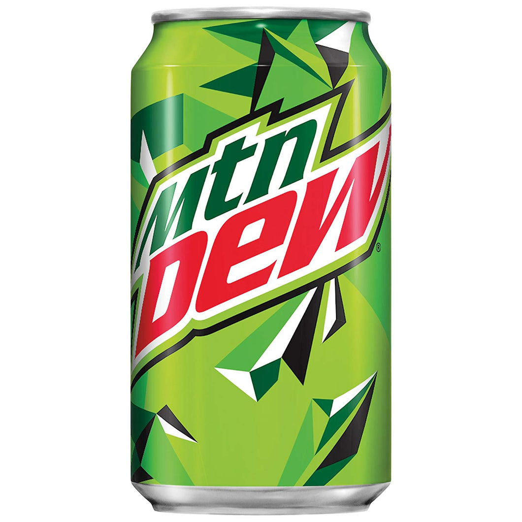 Mountain Dew 12 oz Can - 24 count
