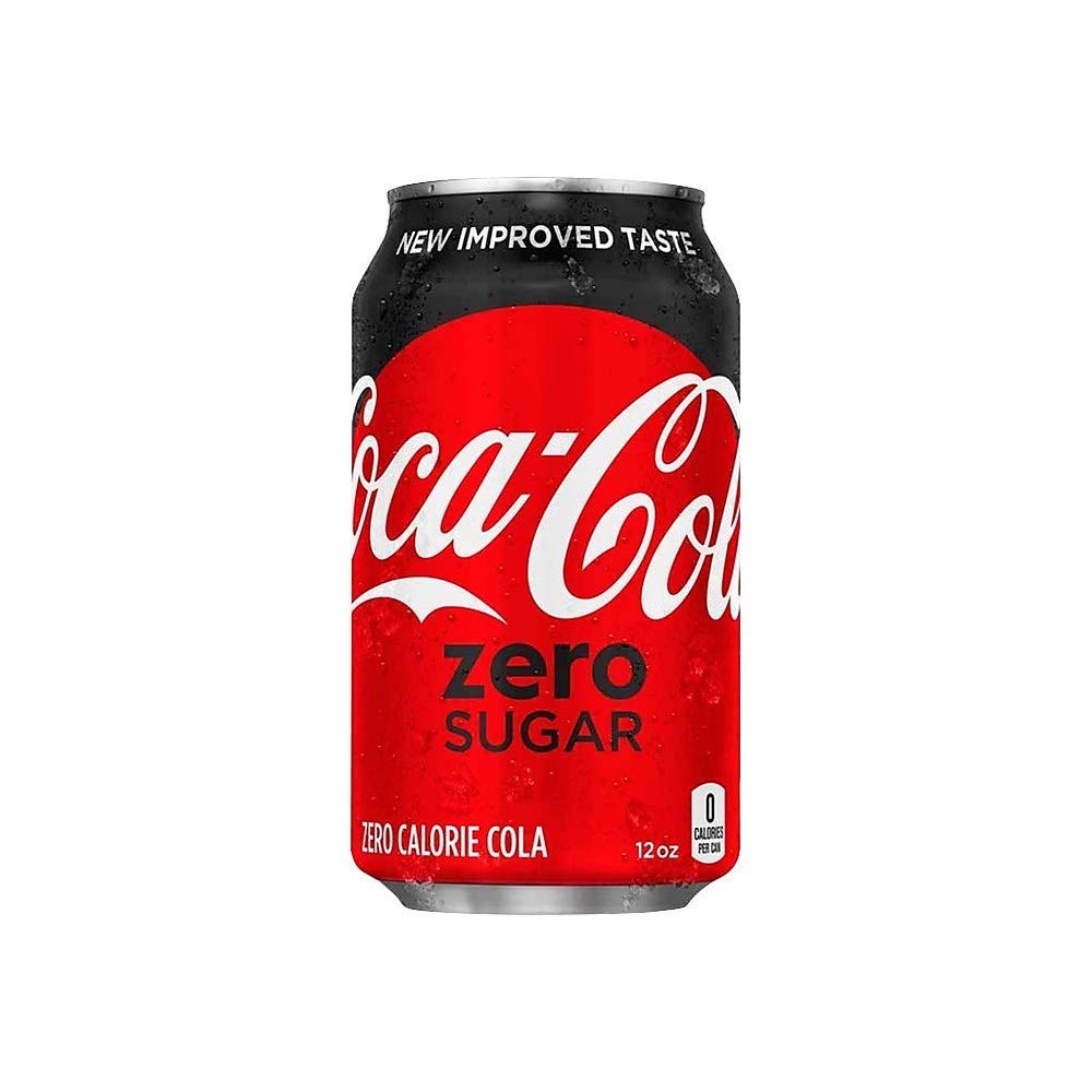Coke Zero 12 oz Can - 24 count