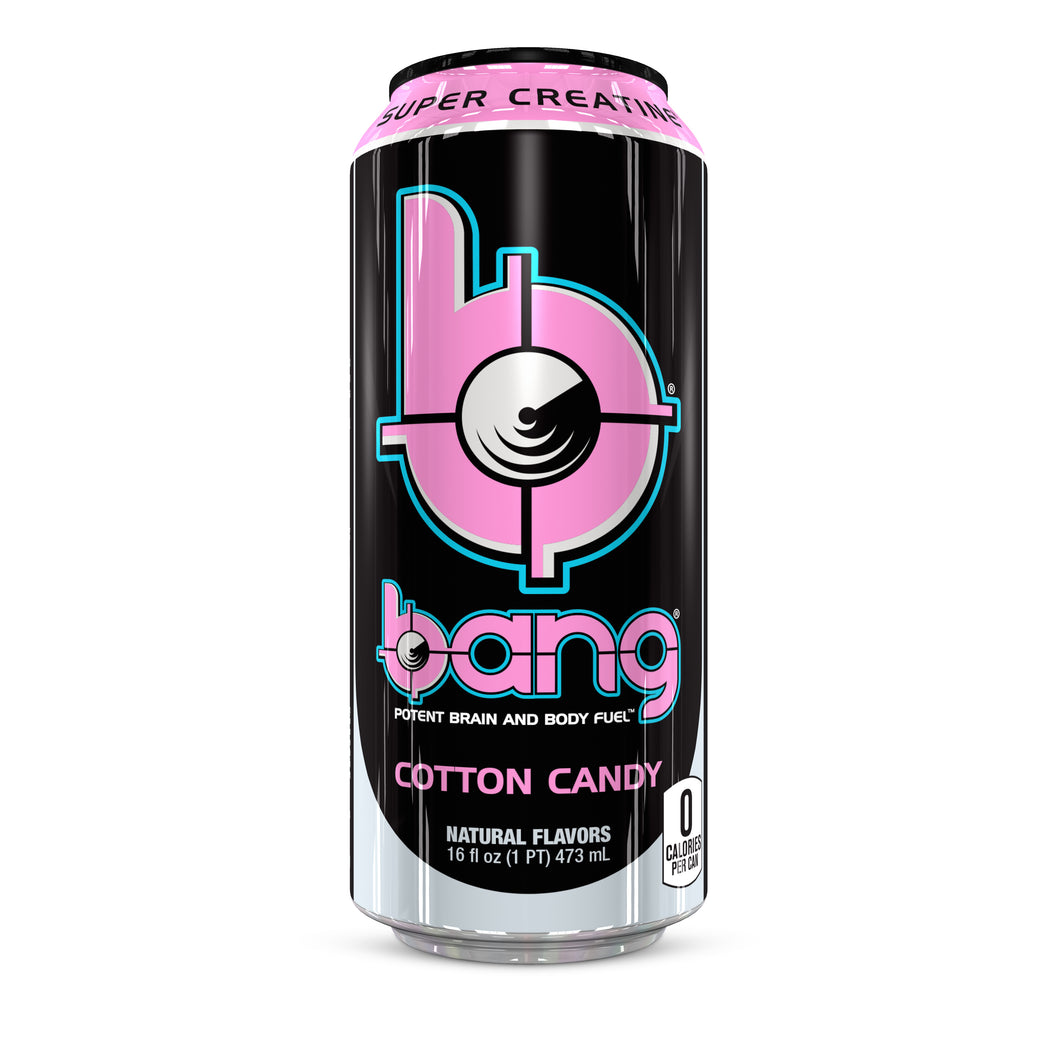 Bang Energy Cotton Candy - 12 count