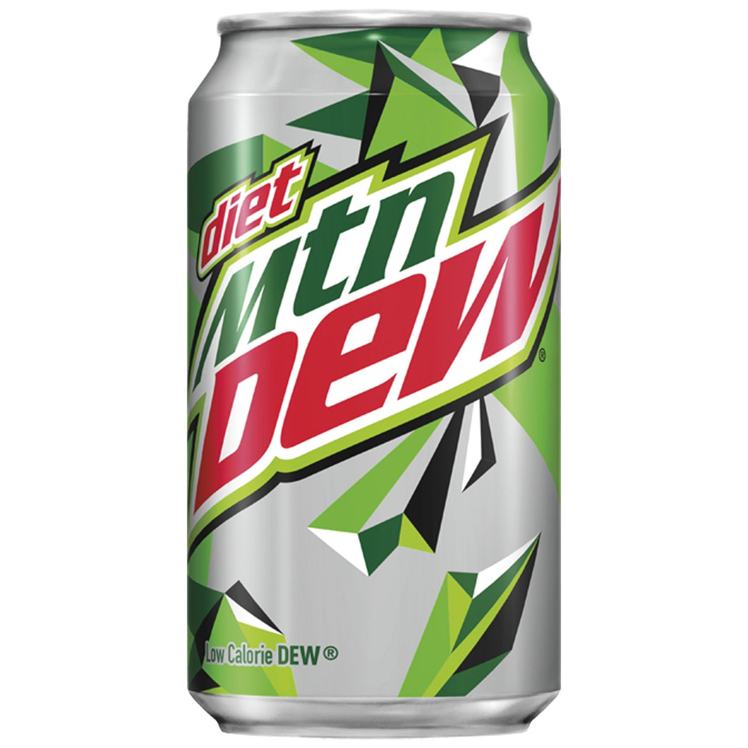 Diet Mountain Dew 12 oz Can - 12 count