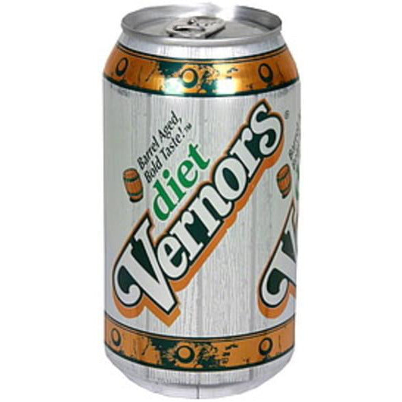 Diet Vernors 12 oz Can - 12 count