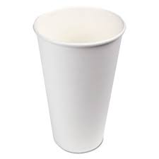 Cup Hot 12-20oz Sleeve White