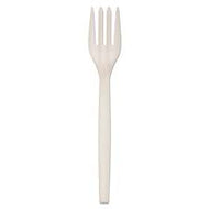 Eco-Products Plant Based Heavyweight Plastic Forks - 1,000 count