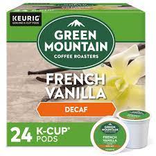 French Vanilla Decaf Green Mountain K-cup