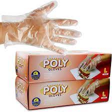 Glove Poly Large Powder Free