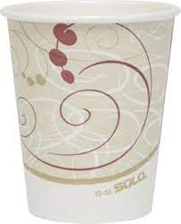 Hot Cup 8.25oz Poker Printed - 2,000 count