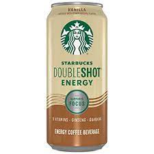 Starbucks Double Shot Vanilla 15 oz - 12 count
