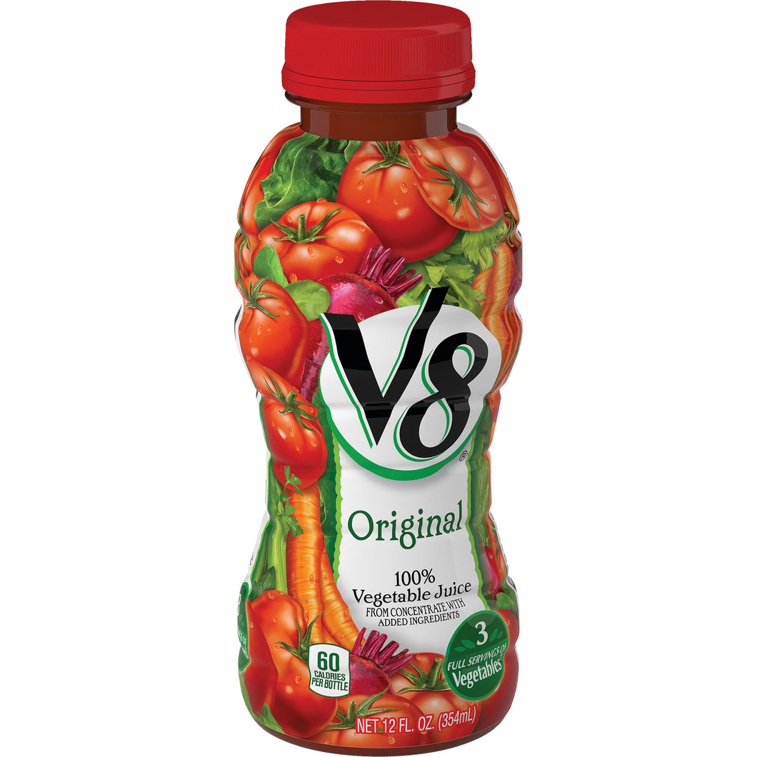 V-8 Vegetable Juice 12 oz - 12 count