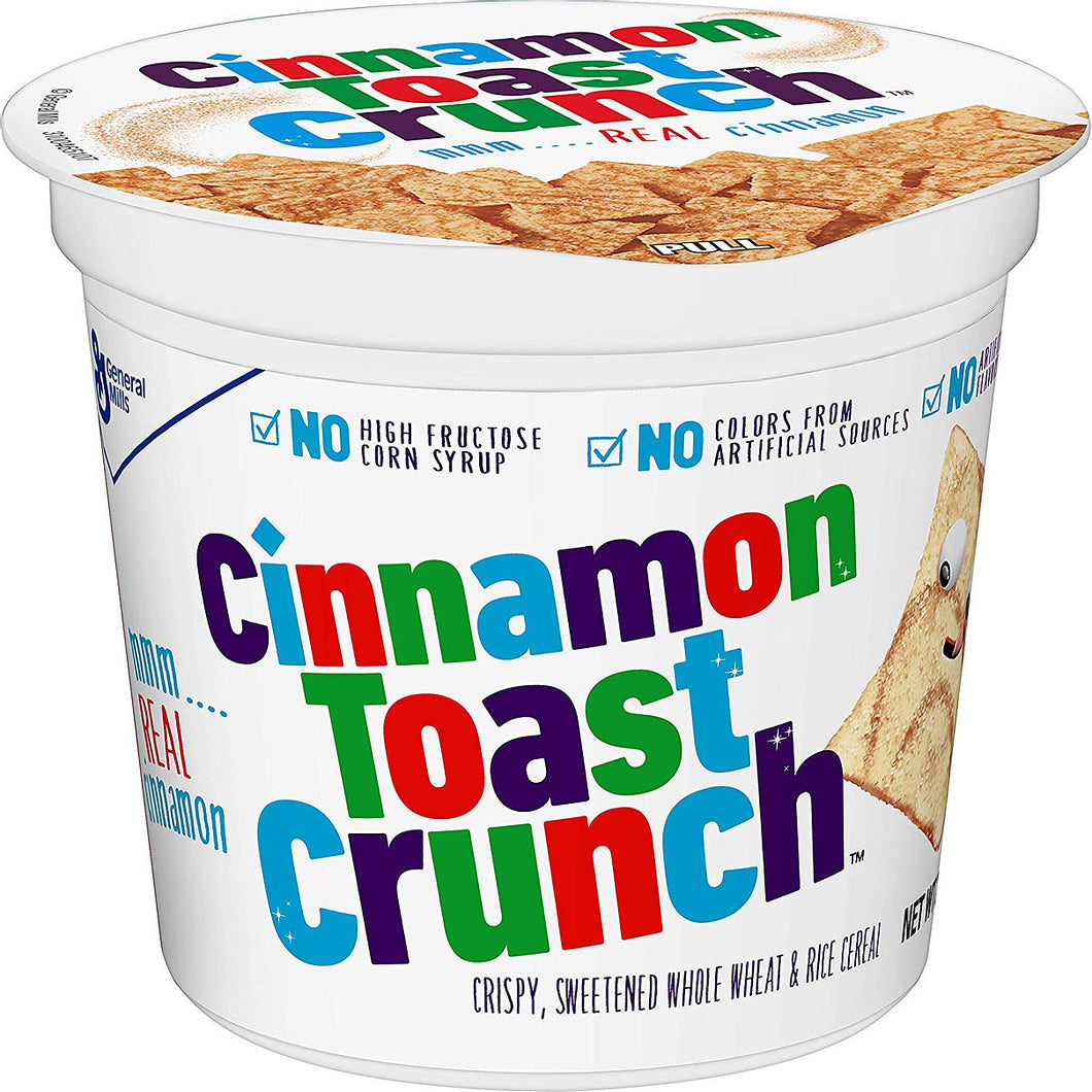 Cinnamon Toast Crunch Cereal Cup - 6 count
