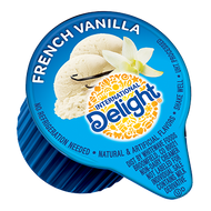 International Delight French Vanilla Liquid Cream Cups - 48 cups per box