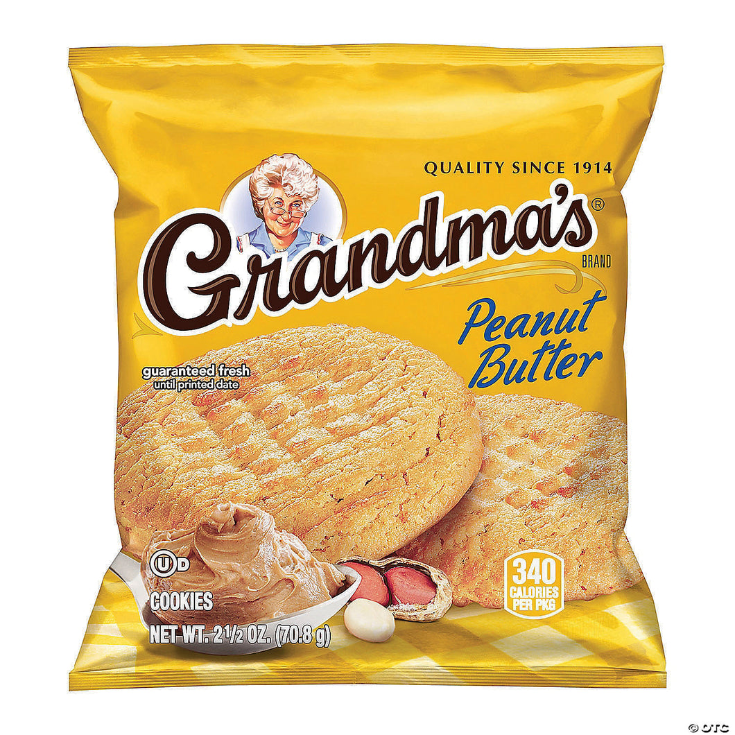 Grandmas Big Cookie Peanut Butter - 60 count