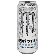 Monster Energy White 16 oz - 24 count