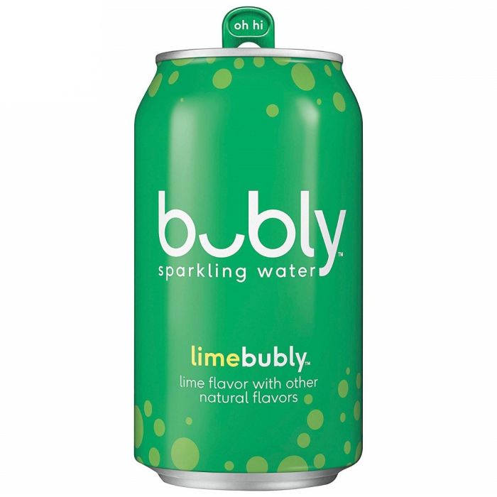 Bubly Sparkling Water Lime 12 oz - 8 count