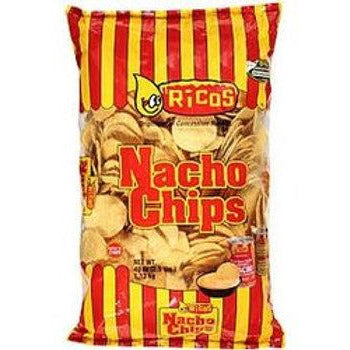 Ricos Nacho Chips Single Serve 3 oz - 48 count