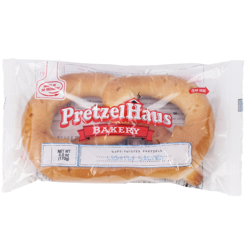 Soft Pretzels Presalted 6 oz